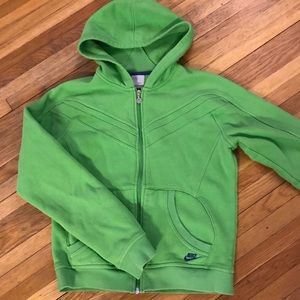 Green Nike Hoodie